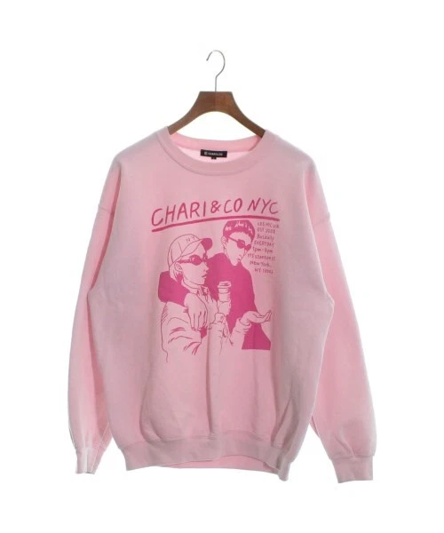 CHARI&CO NYC Sweatshirt Pink L 2200272482049 | eBay