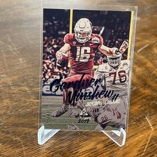 2019 Panini Luminance Rookies Blue /99 Gardner Minshew II #136 Rookie RC Raiders