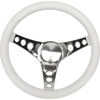 Grant 832W Classic Steering Wheel White Grip Grant 832W Classic Steering Wheel White Grip