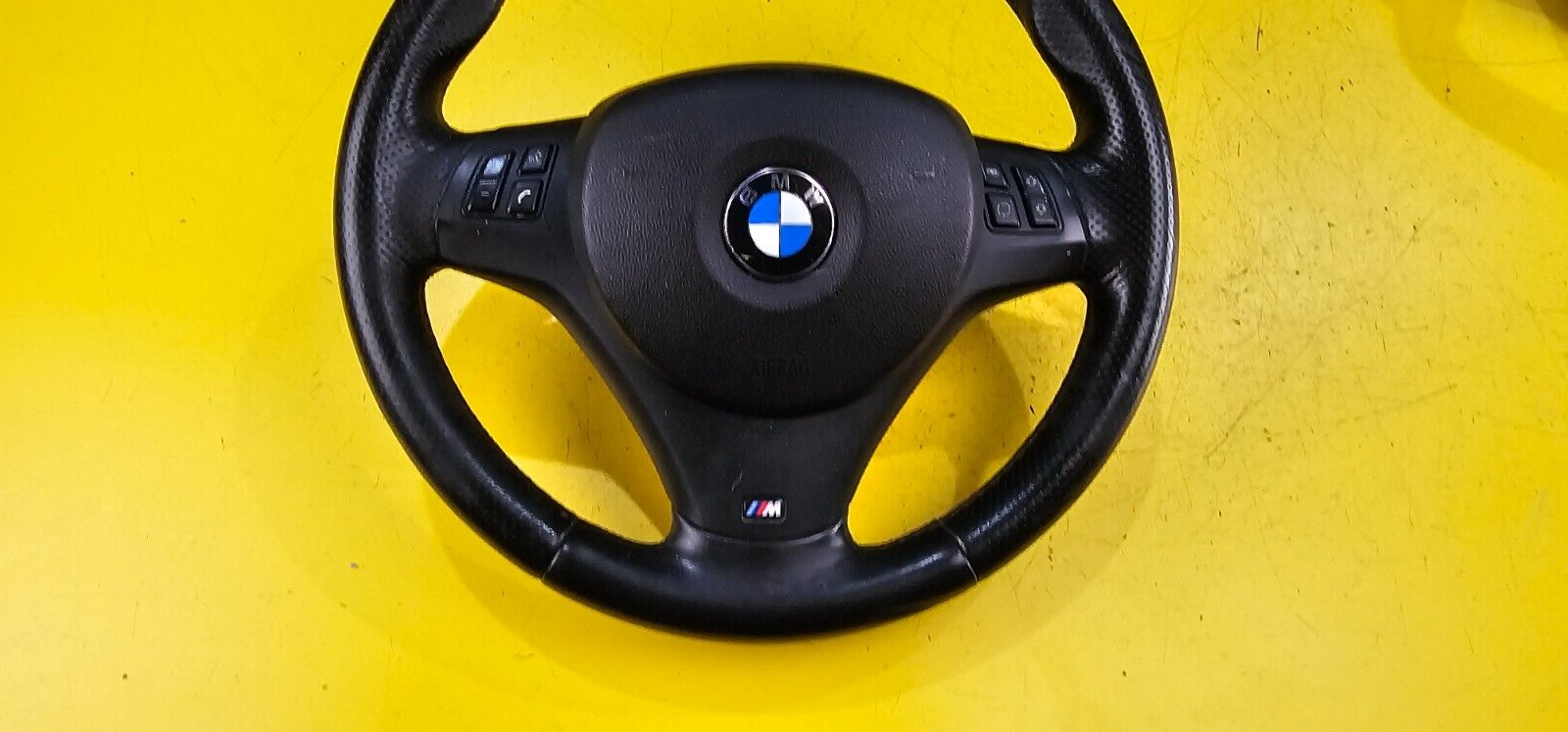 BMW 3 E93 E92 320D 320i LCI MSPORT STEERING WHEEL WITH ARBAG eBay