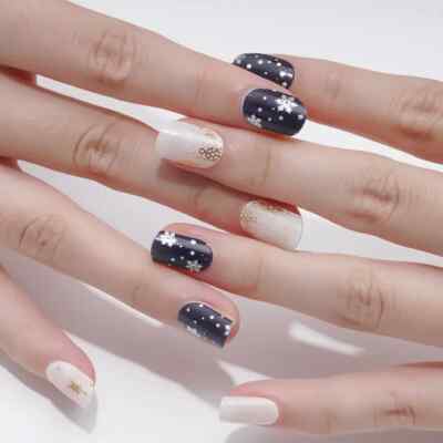 UV-Nagelfolie selbstklebende Nagelfolie Nailwraps