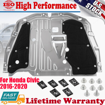 Aluminum Alloy Engine Splash Shield For Honda Civic 2016-2021 – Durable Under Car Protection Guard, Replaces OEM 74110-TBA-A00 - View #12
