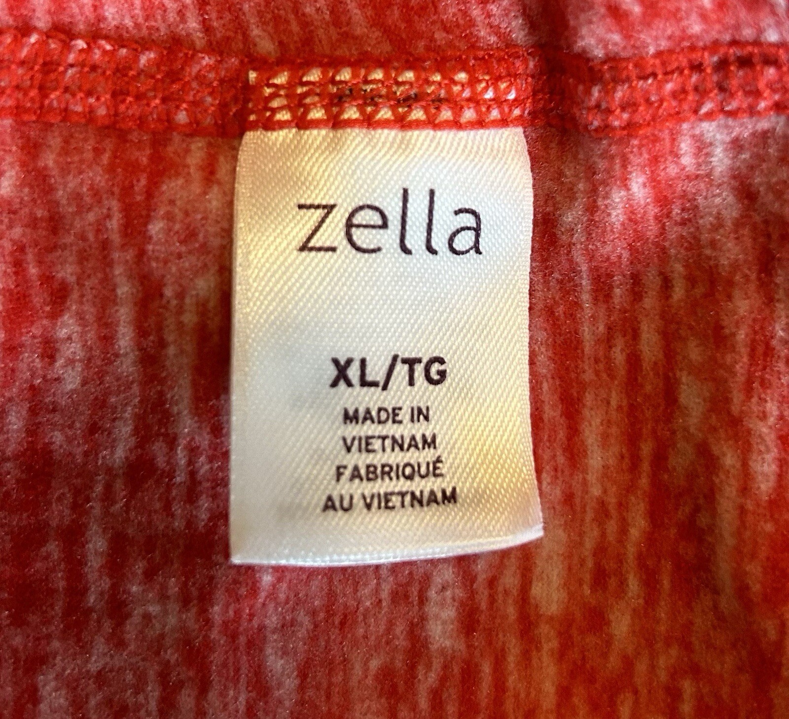 Zella Performance Half Zip Red Jacket Womens Size… - image 6