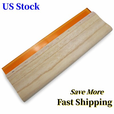 #ad #ad 1pc 13quot; Screen Printing Squeegee Ink Scraper Silk Stencil Printing DIY $12.97