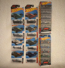 Hot Wheels Mainline Complete Set 2024-2025 Formula One Cars - New Good Condition