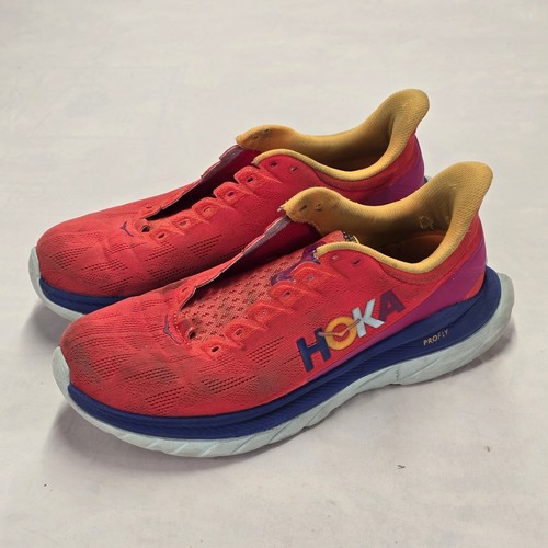 Hoka One One Mach 4 Herren 10D Fiesta/Bluing Laufschuhe 1113528 FBLN