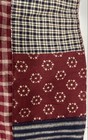 Park Designs Red Gingham Mixed Patchwork Textile Table Cloth Made In India — photo 5