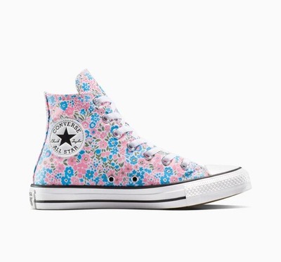 Converse Chuck Taylor All Star Hi Mini Flowers A14980F White/Gnarly Blue