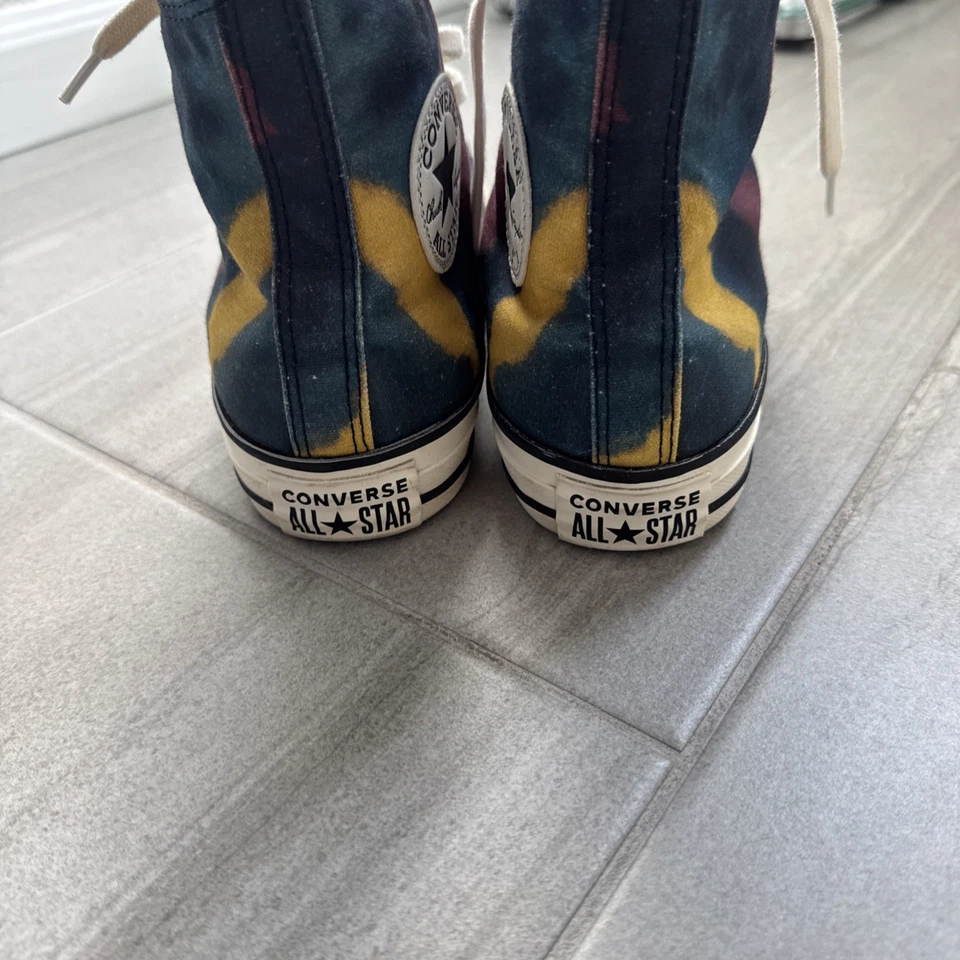 Converse Chuck Taylor All Star Sunset Tie Dye Tennis Shoes Womens Size 7.5 - Image 2 of 4