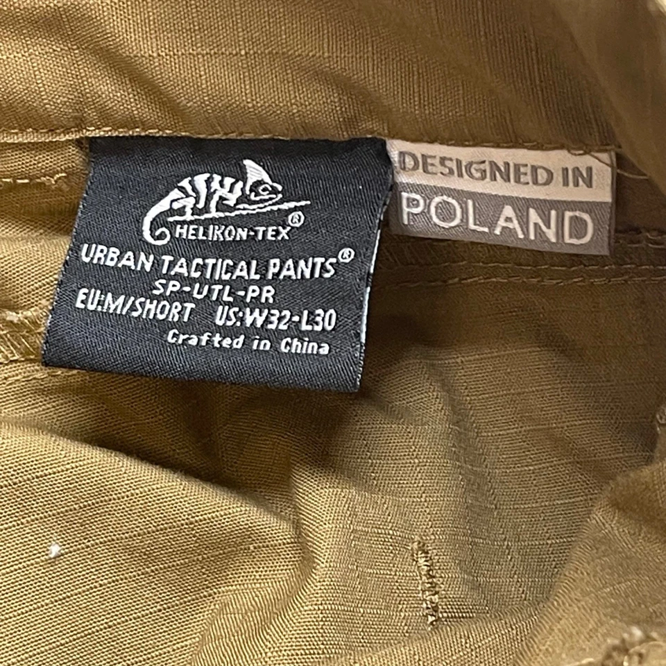 Брюки тактические мужские Helikon Tex Urban хаки размер W32 L30 рипстоп карго - Изображение 4 из 4