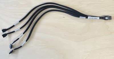 CBL-00058-01-A  Multilane 4X SAS SFF-8470 to minSAS SFF-8088 Cable - x4 AVAILBLE