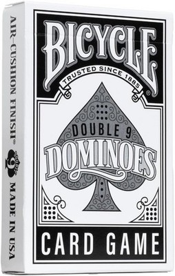 Bicycle Double 9 Dominoes Card Game Deck - A Portable, Easy to Carry Version...