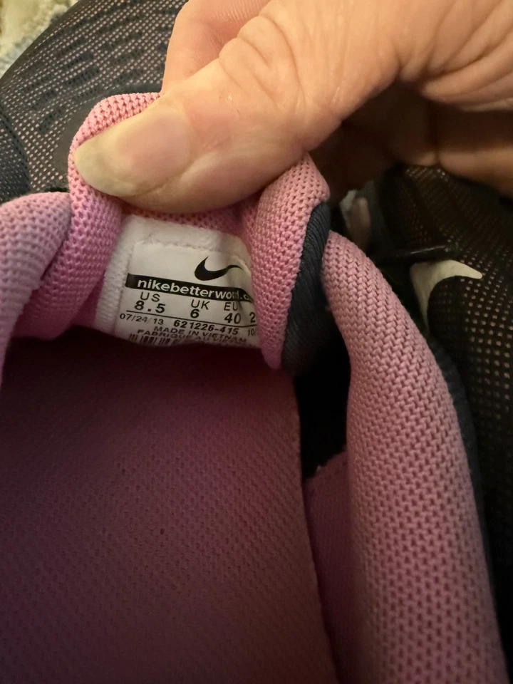 Zapatos para correr Air Max Tailwind 6 rosa y naranja para mujer talla 8,5 Foto 4 de 4