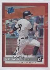 2020 Panini Donruss Rated Rookie Holo Red Mauricio Dubon #33 Rookie RC 3c6