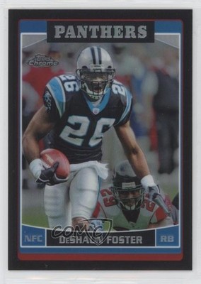 2006 Topps Chrome Black Refractor 103/199 DeShaun Foster #92 1l7a