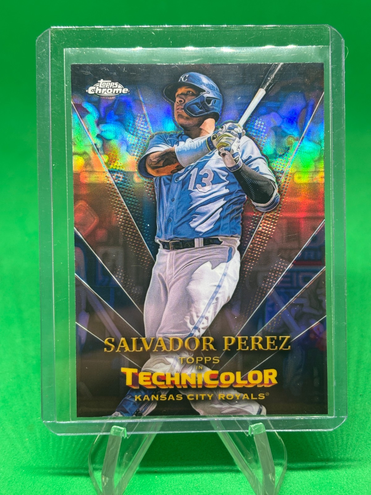 Salvador Perez Technicolor 2023 Topps Chrome #TT-8 Kansas City Royals