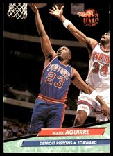 Mark Aguirre 1992-93 Ultra #55 Pistons NBA READ FREE SHIPPING AutographDen