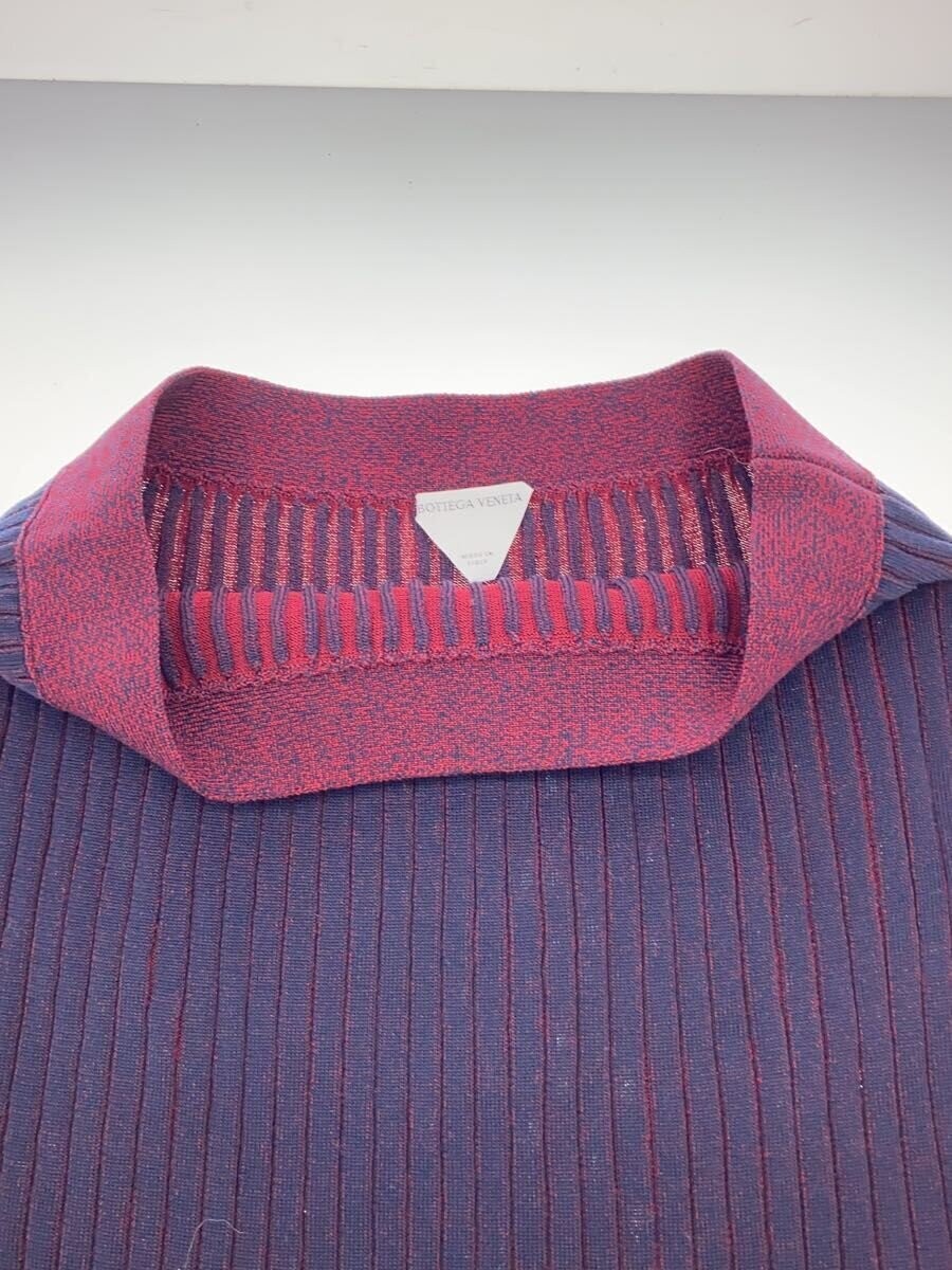 BOTTEGA VENETA Rib Knit Skirt, Medium, Cotton, NVY, 728348 V2LV0 thumbnail 3