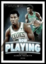 Aaron Nesmith 2020-21 Hoops #SS-28 Now Playing Boston Celtics Basketball Card