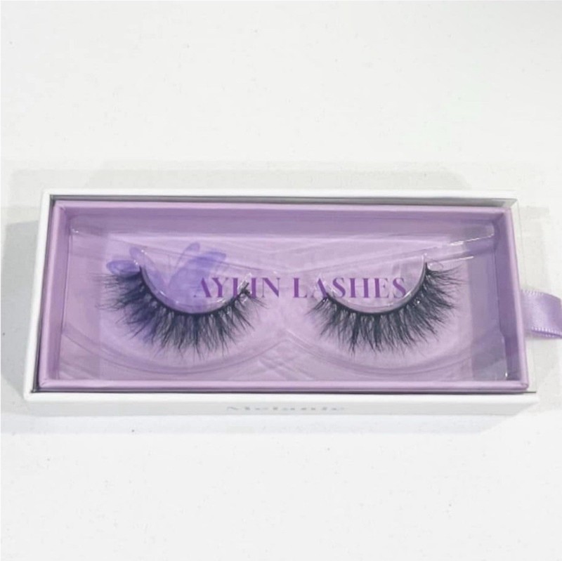 AYLIN LASHES Black Strip False Eyelashes Long Full Volume Reusable
