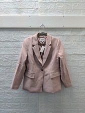 New Banana Republic Double Weave Blazer Sz 12P
