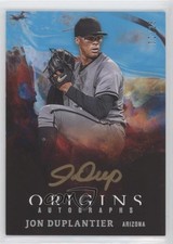 2020 Panini Chronicles Origins Gold Ink 2/25 Jon Duplantier #OSI-JO Auto 4z8