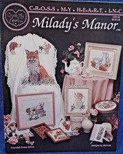 Milady's Manor 1989 Cross My Heart CSB-50 Cross Stitch Pattern Booklet