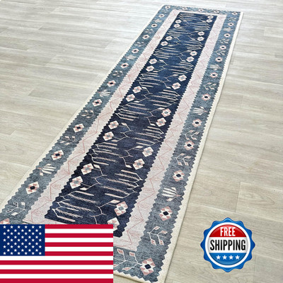 Fame Living Faded Oushak Rug Turkish Vintage Floral Pastel Large Oversized Area