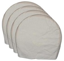 Tire Wheel Covers Wheel Paint Masker 4 Pack 32" Silver Waterproof Dustproof