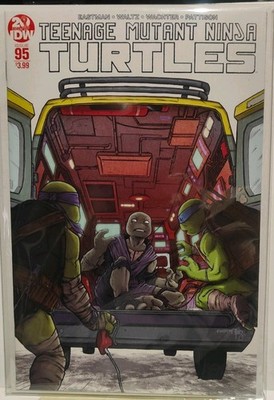 COMICS: TEENAGE MUTANT NINJA TURTLES 95 2019, 2ND PRINT, JENNIKA BECOMES TURTLE.