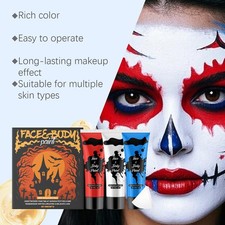 1Set Face And Body Paint Makeup Shows Facial Paint Theater Halloween Carnival