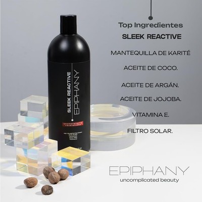 Epiphany Treatment Sleek Reactive Smoothing  Solar Filter Hair Straightenin 1 L