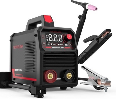 205Amp Stick Welder with Lift TIG Torch, 110V/220V Dual Voltage Welding Machine
