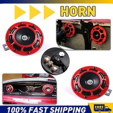 Universal 12V Horn Waterproof Loud 110dB Motorcycle Car Horn Electric Bike Boat