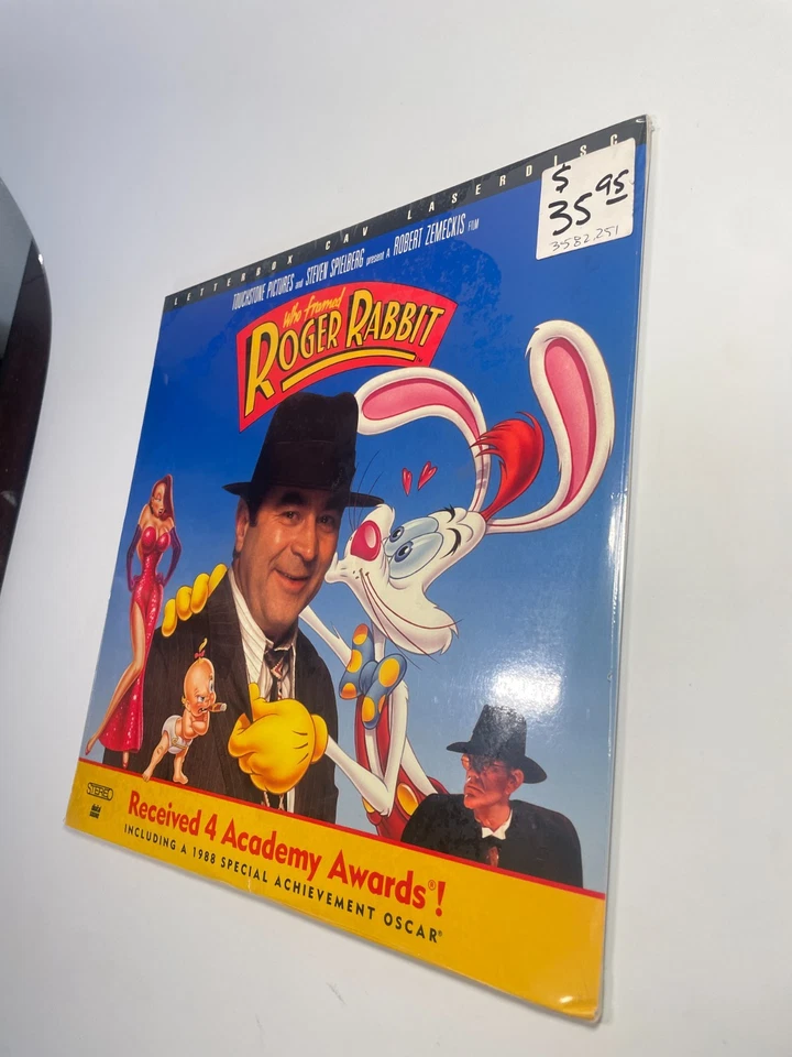 Who Framed Roger Rabbit (Laserdisc, 1998) - New Sealed - Image 2 of 4