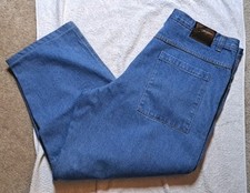 Vintage Karl Kani Jean Mens 40x30 Blue Denim Baggy Hammer Loop Cargo Hip Hop Y2K