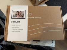 Digital Smart Picture Frame Wi-Fi Touchscreen Photo Video Black 32gb 10"