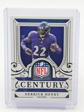 DERRICK HENRY 2025 NATIONAL TREASURES CENTURY NFL PATCH EMERALD /5 #CM-D Q6638