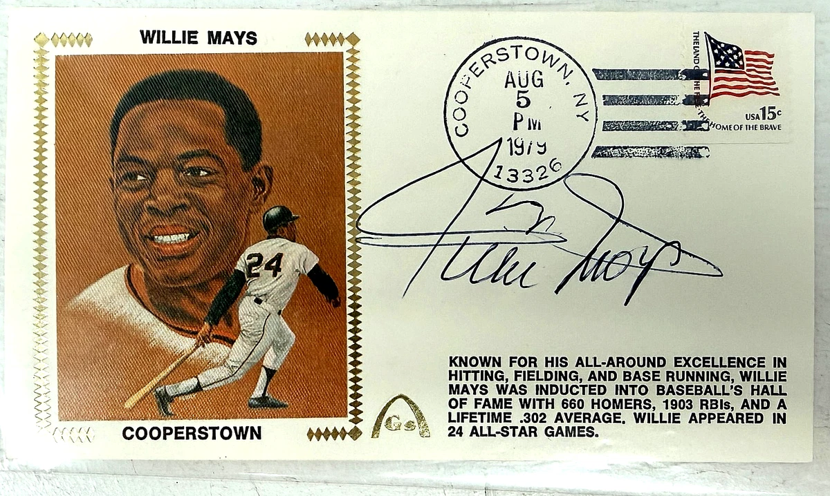 Willie Mays Original Sports Autographed Items for sale | eBay