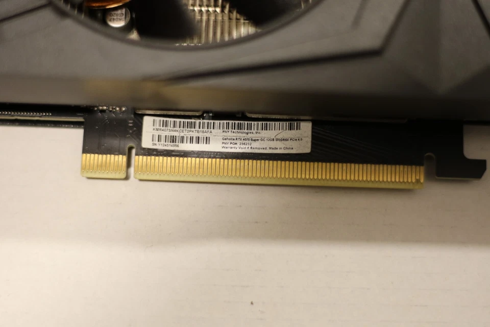 751492786414 PNY GeForce RTX 4070 SUPER 12GB OC NVIDIA GDDR6X  - Image 3 of 4