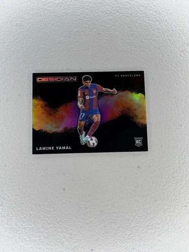 2023 Panini Obsidian Lamine Yamal Colorblast RC *READ*