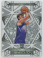 2024-25 Panini Obsidian WHITE CONTRA FOTL Kyle Filipowski Rookie 2/3 Jazz #167