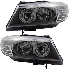 OE Style Halogen Headlights Assembly Replacement for BMW 09-11 323i 328i 335i M3