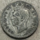 Canada - 1942 - 25 Cents - 80% Silver Canadian Coin - King George VI