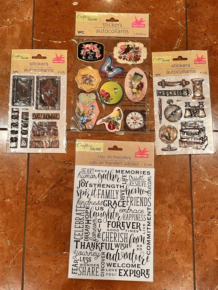 SCRAPBOOK ANGELS THOMAS KINKADE RELIGIOUS BABY STARS 300 LOT STICKERS CRAFT NEW - Image 3 of 4