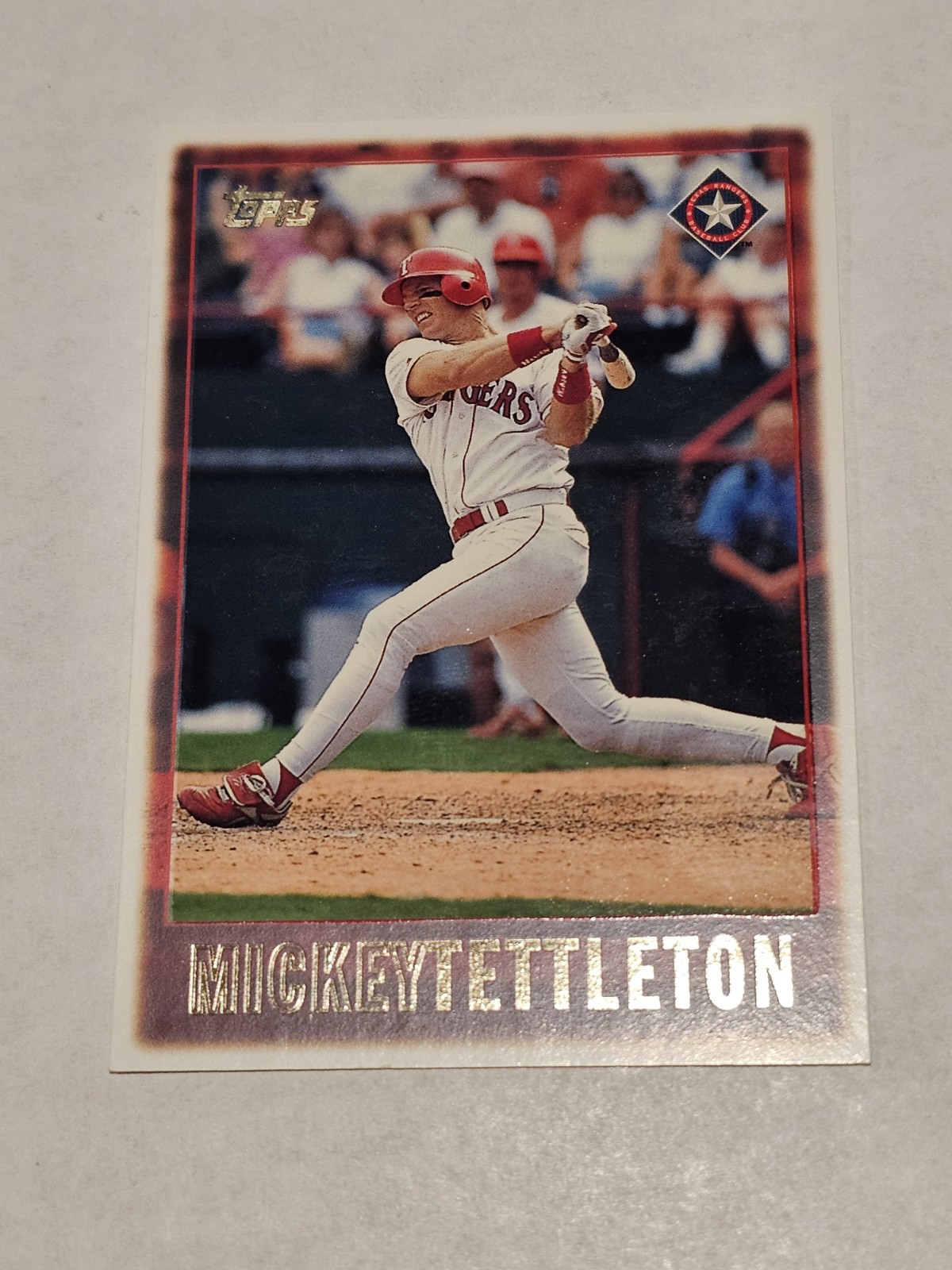 1997 Topps Mickey Tettleton Texas Rangers #162
