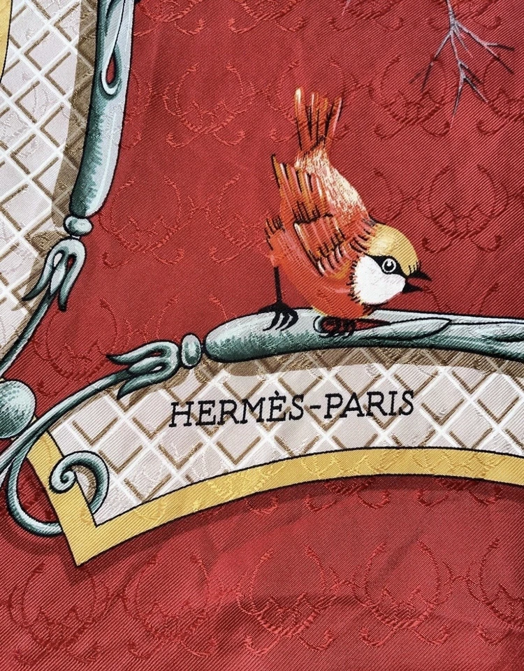 Foulard Hermès 100% seta - Imagen 3 de 4