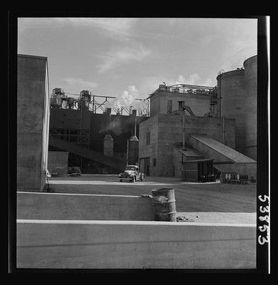 Las Vegas Nevada 1942 Basic Magnesium Plant Ore Silos Wartime Industry