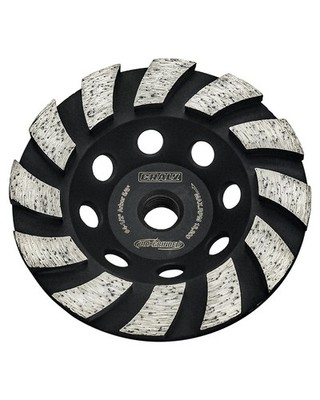71878 4-1/2 Inch Concrete Grinding Wheel 5/8''-11 Arbor Turbo Diamond Cup