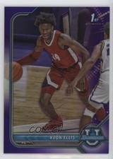 2021-22 Bowman U Purple Refractor 151/299 Keon Ellis #75 12sd